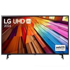 Телевизор LG 43UT80003LA, 43", 4K Ultra HD, Smart TV, webOS 24, AI UT80