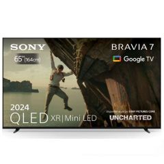 Телевизор SONY Bravia 7 K65XR70, 65" (164 см), QLED XR, Mini LED, 4K Ultra HD, Smart Google TV, (2024)