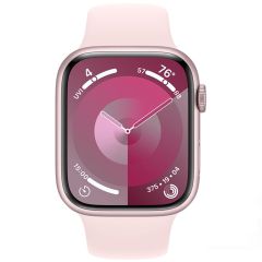 Смарт часовник Apple Watch Series 9 GPS, 41 мм, S/M, Aluminium, Pink - MR933QC/A