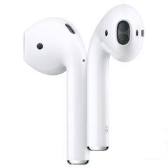 Безжични слушалки Apple AirPods 2 with Charging Case, бял - MV7N2AM/A