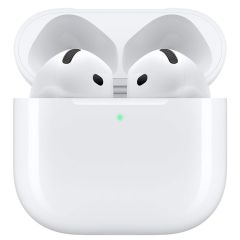 Безжични слушалки Apple AirPods 4, бял - MXP63ZM/A