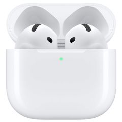 Безжични слушалки Apple AirPods 4 ANC, бял - MXP93ZM/A