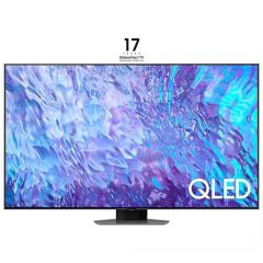 Телевизор SAMSUNG QE55Q80CATXZT, 55", QLED, 4K UltraHD, Smart TV Tizen™, Q80C (2023)