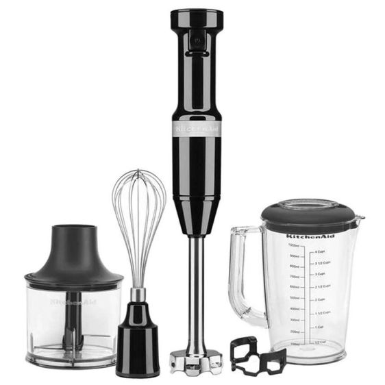 Пасатор KitchenAid 5KHBV83EOB, 180W, Onyx Black