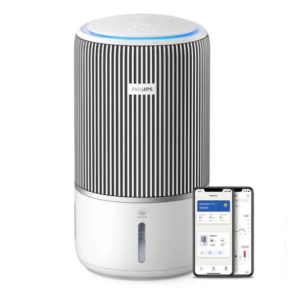 Интелигентен пречиствател и овлажнител за въздух 2в1 PHILIPS AC3420/10 PureProtect Water от серия 3400