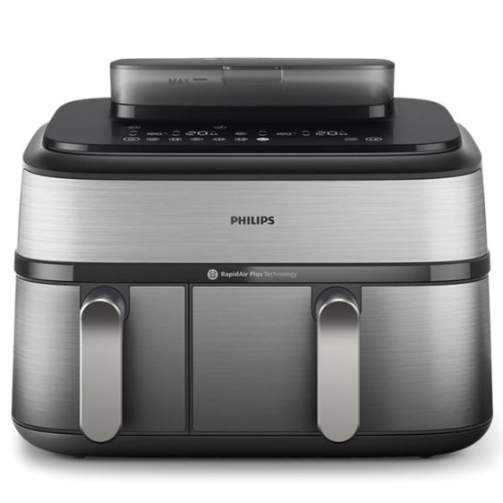 Фритюрник PHILIPS Dual Basket Airfryer NA555/00