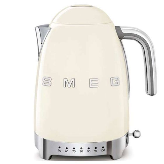 Ел.кана SMEG KLF04CREU, 2400 W, 1.7 L, Кремава