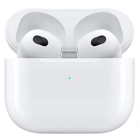 Безжични слушалки Apple AirPods MPNY3LL/A (3-то поколение с Lightning Charging Case зареждане)