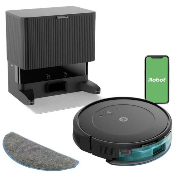 Прахосмукачка-робот 2 в 1 iRobot Combo 2 Essential Black (Y051040)